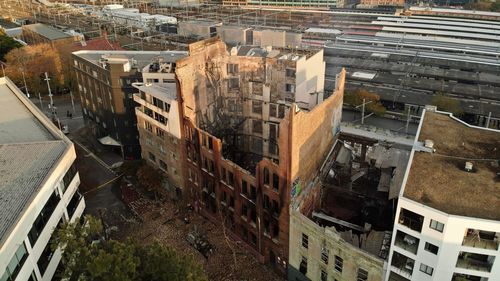 Third teenager who was in building at start of Sydney CBD fire assisting police investigation - 9News