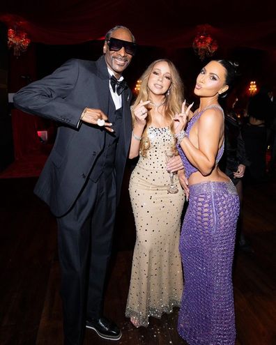 Snoop Dogg, Mariah Carey, and Kim Kardashian
