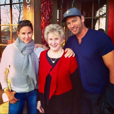 Harry Connick Jr and his wife and mother-in-law.