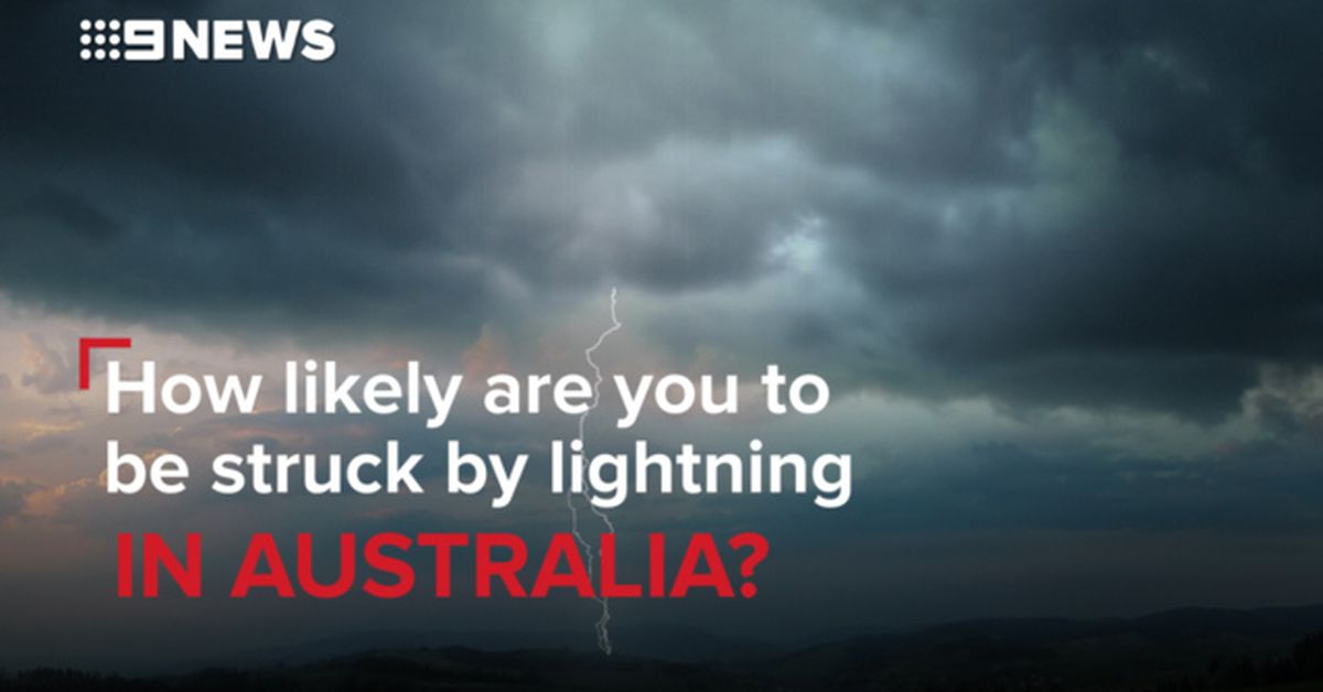 What are the chances of being struck by lightning?