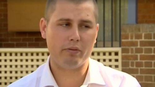 Michael Martin Jr will face at least 27 years and nine months behind bars for hacking his father to death with a samurai sword. (9NEWS)