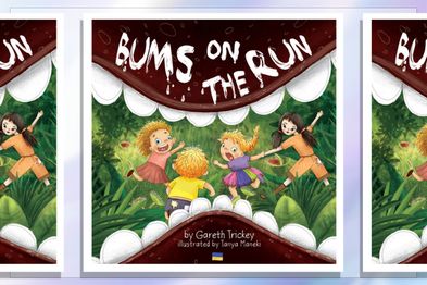9PR: Bums on the Run, by Gareth Trickey book cover