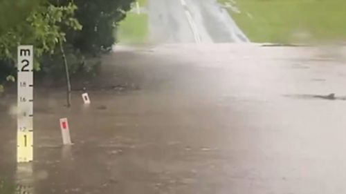 Flash flooding on the Gold Coast