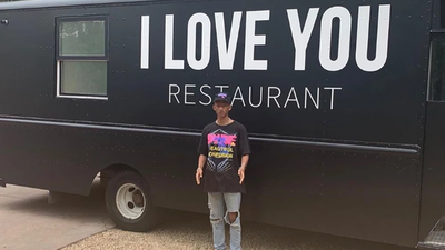 Jaden Smith opens healthy vegan food truck for the homeless