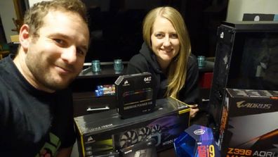 Ex-army online gamer Starlight fundraiser and wife