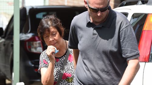 Helen Chan, the mother of Bali Nine's Andrew Chan, leaves her family home enroute to Sydney International Airport