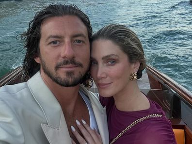 Matthew Copley and Delta Goodrem