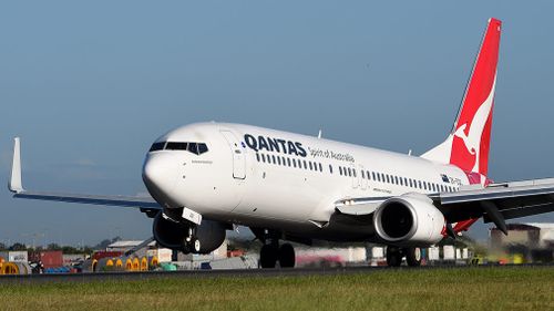 A Qantas Boeing 737 aircraft. (AAP)