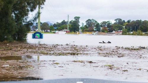 Наводнение на Gillieston Heights