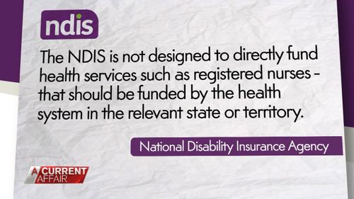 The NDIS issued a statement.