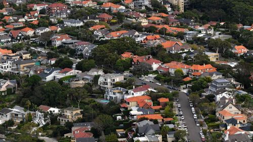 Australia's housing price bubble is slowly deflating, according to data recorded over the past year. Picture: Getty.