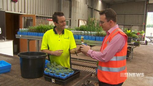 The contract comes as part of a new state government initiative to boost the social benefits that stem from infrastructure projects. Picture: 9NEWS.