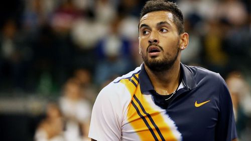 Volatile Aussie tennis star Nick Kyrgios.