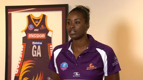 Queensland netballer Romelda Aiken was one of Grott's victims and bravely went public to warn others. (Inside Story)