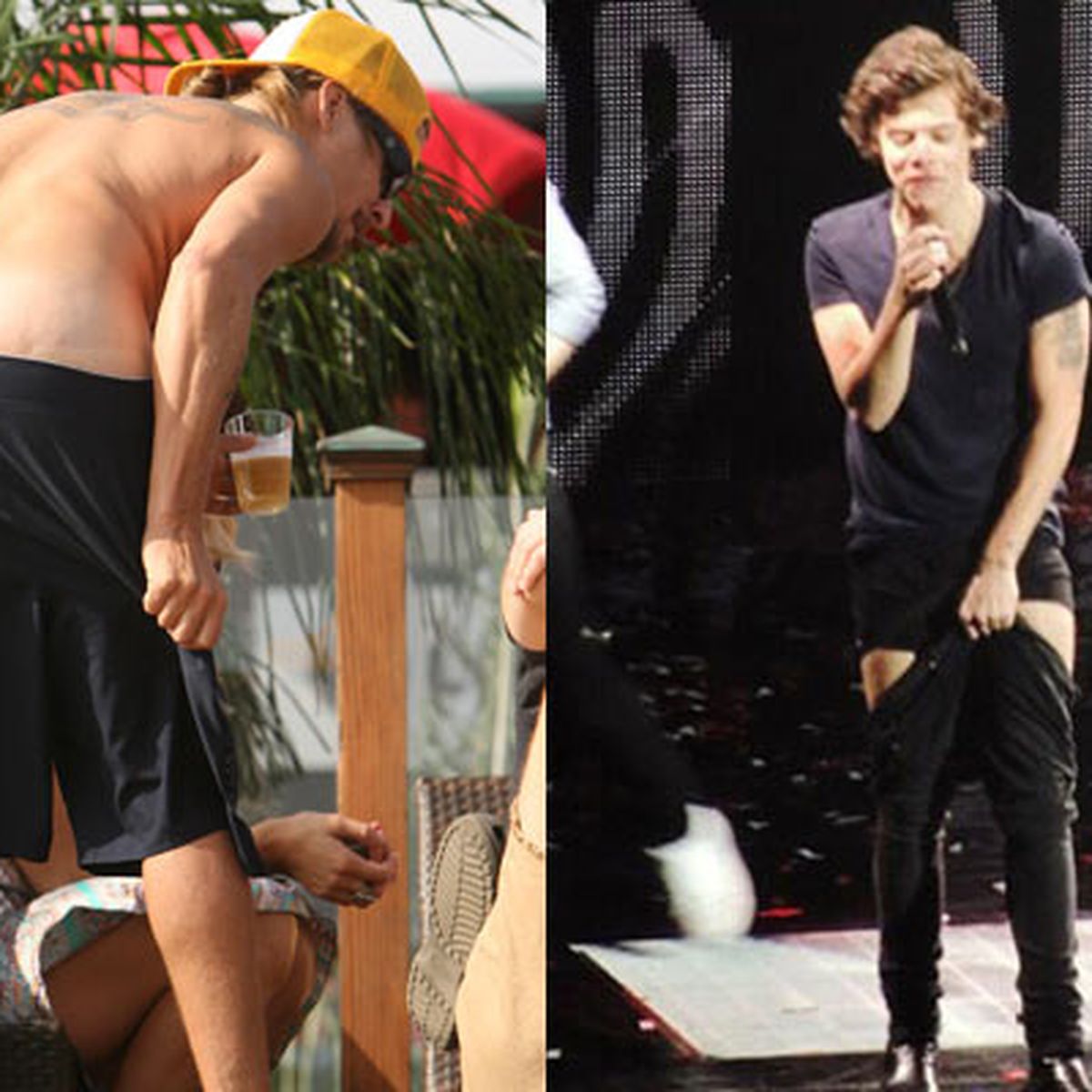 Guys wardrobe malfunction