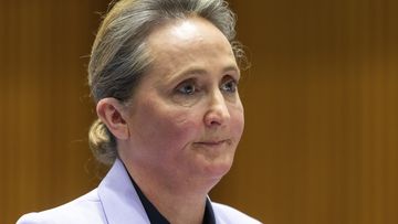 Vanessa Hudson, Qantas CEO and Managing Director, during a Senate hearing