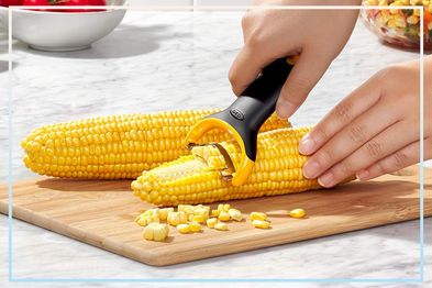 9PR: OXO Good Grips Corn Prep Peeler, Yellow
