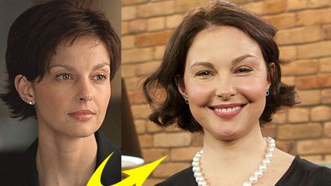 Ashley Judd's puffy face