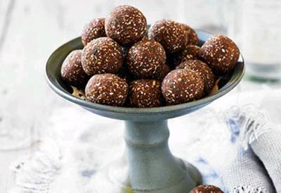 Healthier chocolate truffles