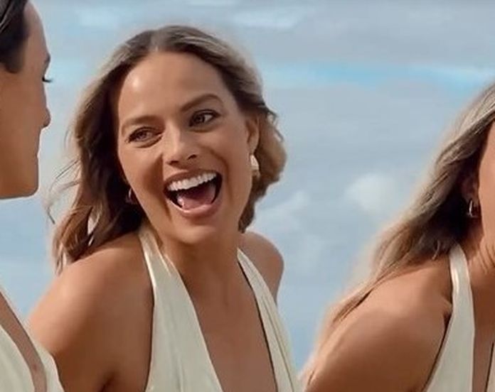 Margot Robbie stuns as a bridesmaid for her friend's wedding in Australia -  9Celebrity