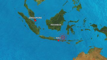 A major earthquake has struk off the coast of Bali.