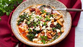 Lyndi Cohen's chickpea and chorizo stew