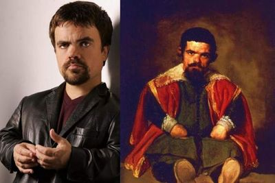 <i>Death at a Funeral</i> actor Peter Dinklage was painted by Spanish artist Diego Velazquez in 1645.