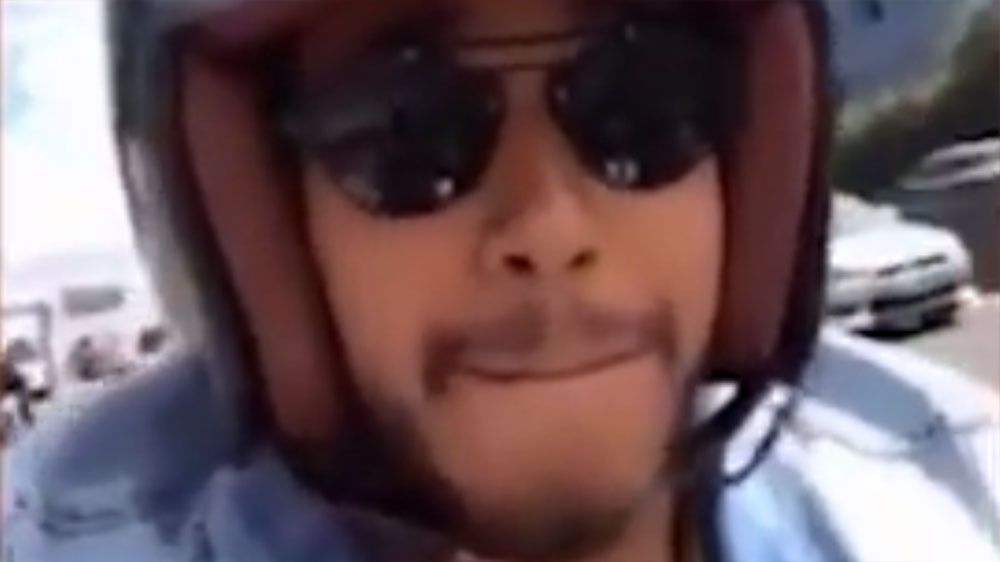 Formula One champion Lewis Hamilton riles Kiwi cops with video-selfie