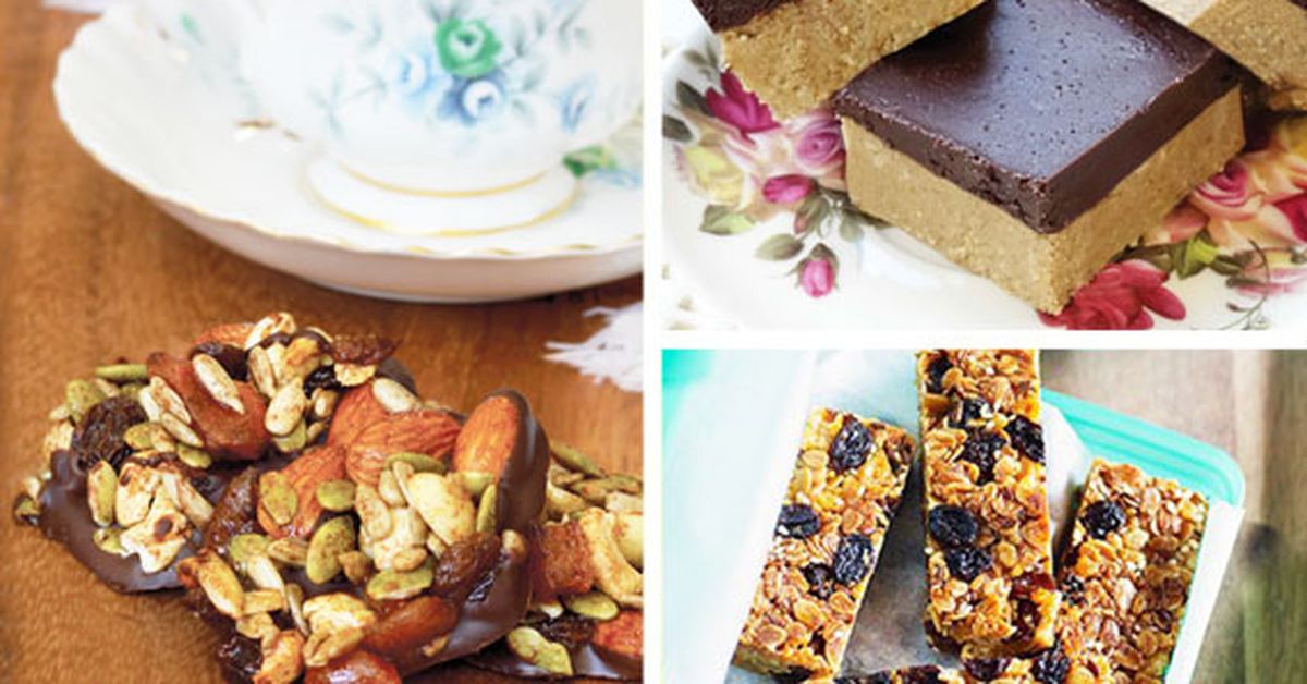 Homemade snack bars for healthy meals and snacks on the go - 9Kitchen