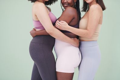 women of all body shapes