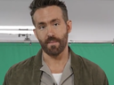 Ryan Reynolds jokes about his daughter filming his new commercial for mobile phone company