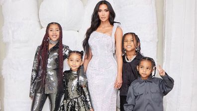 Kim Kardashian and kids