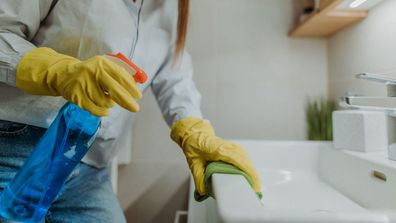 Bathroom cleaning