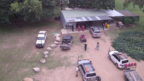 Police and SES volunteers have scoured the property, but to no avail.