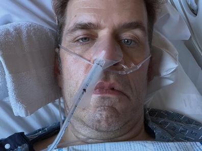 Perez Hilton shares photos from hospital bed and reveals he had the flu and sepsis