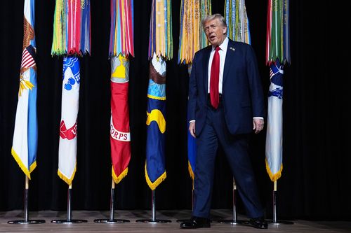 US President Donald Trump