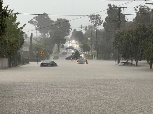Heavy rainfall and flash flooding has hit parts of Victoria.