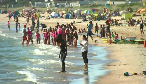 Not surprisingly, living near a beach tops the list of preferences for holiday home buyers. (9NEWS)