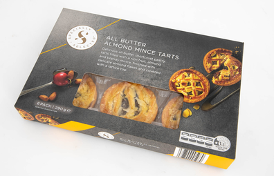 Aldi Specially Selected All Butter Almond Mince Tarts