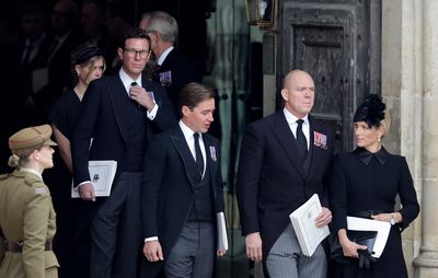 Royals leave Westminster Abbey following Queen Elizabeth's funeral
