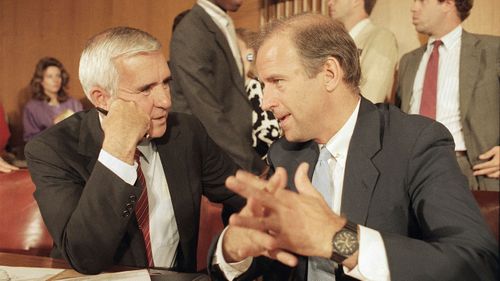 Joe Biden è stato presidente della commissione giudiziaria del Senato negli anni '80 e '90.