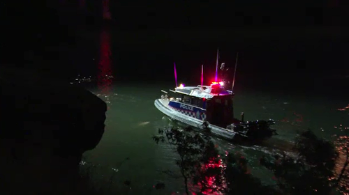 It is unclear how many people were in the car when it went into the Hawkesbury River.