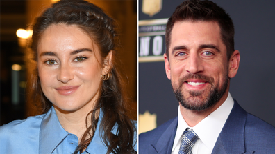 Aaron Rodgers and Shailene Woodley