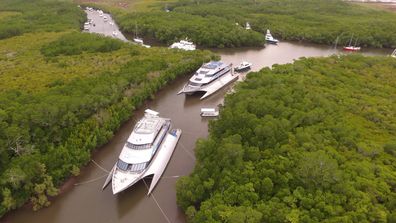 Super yachts flee to safety ahead of Cyclone Jasper