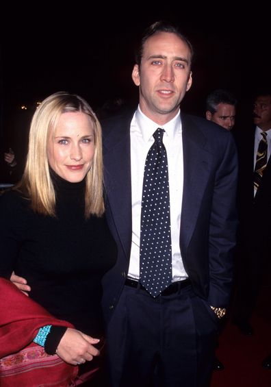 Patricia Arquette and Nicolas Cage 