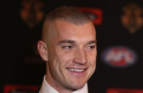 Martin on the Brownlow red carpet tonight. (Getty Images)