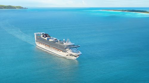 Cruise form P & O held a virtual event as cruising remains banned for Aussies.