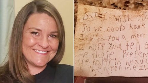 ‘Miracles exist’: Woman finds seven-year-old's handwritten letter to deceased father after balloon falls from the sky