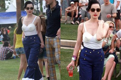 Dita fails to 'tease' us with her take on 60s Coachella pin-up. <br/><br/>Popeye wants his high-waisted pants back... and Madonna's looking for her cone bra.