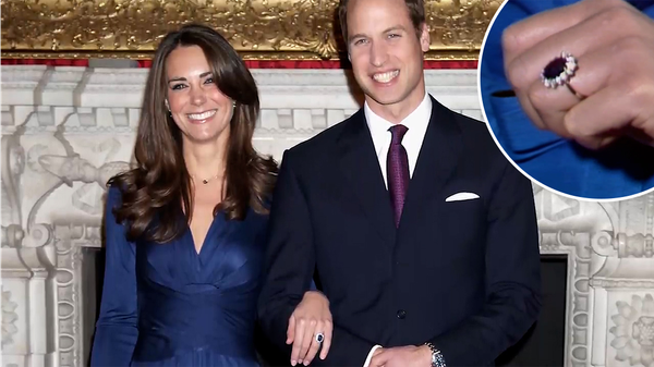 Selfless' Prince Harry gave up Diana's engagement ring so Kate